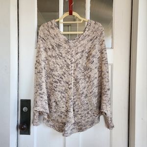 VERTIGO Poncho Sweater, Sz S
